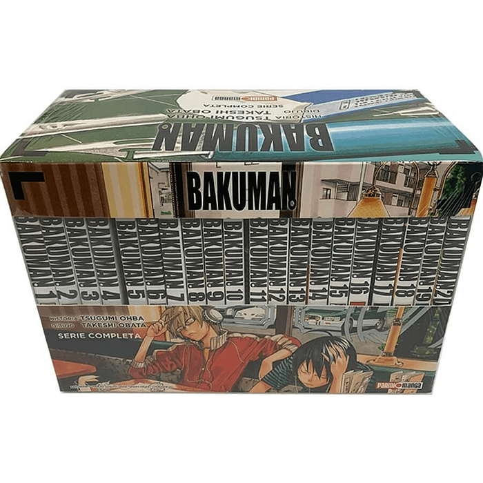 BAKUMAN BOXSET-Boxset Panini-PANINI BOXSET-Akibara Xpress