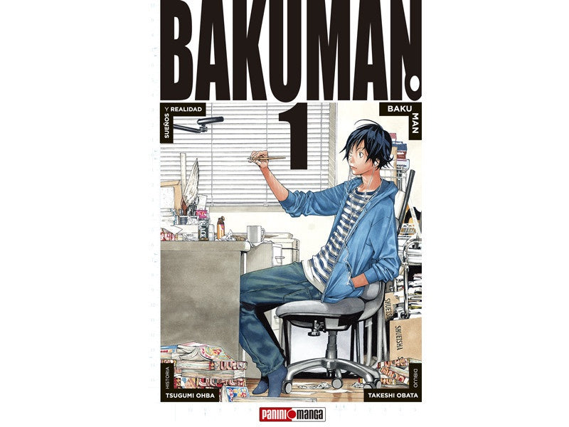 BAKUMAN N.1-Mangas Panini-PANINI-Akibara Xpress