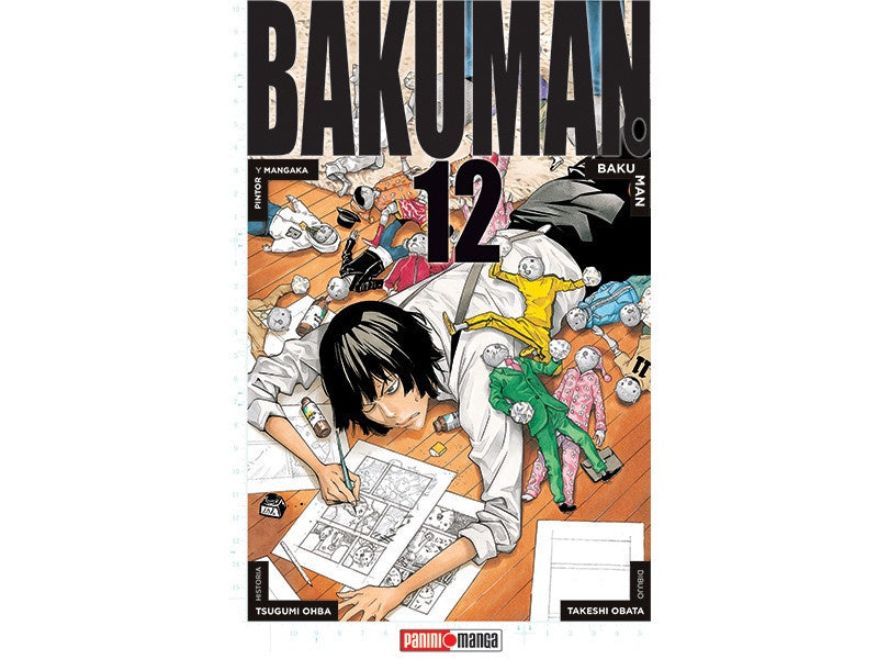 BAKUMAN N.12-Mangas Panini-PANINI-Akibara Xpress