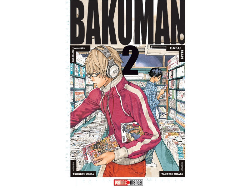 BAKUMAN N.2-Mangas Panini-PANINI-Akibara Xpress