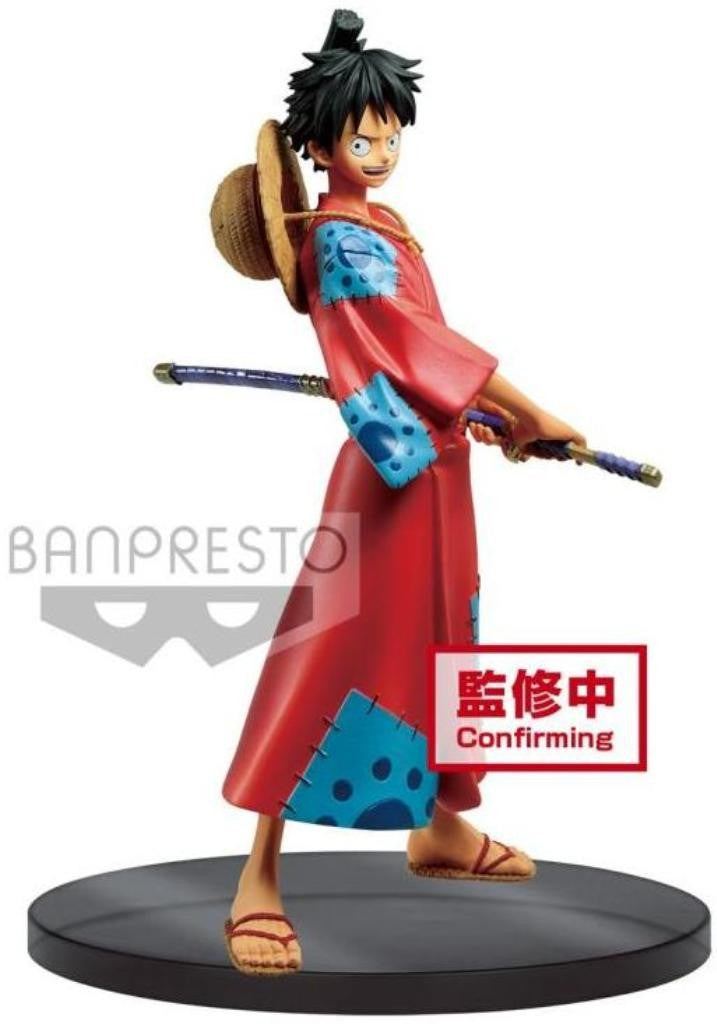 Banpresto Monkey D. Luffy Wanokuni The Grandline Men vol 1 DXF-Figuras-BANPRESTO-Akibara Xpress