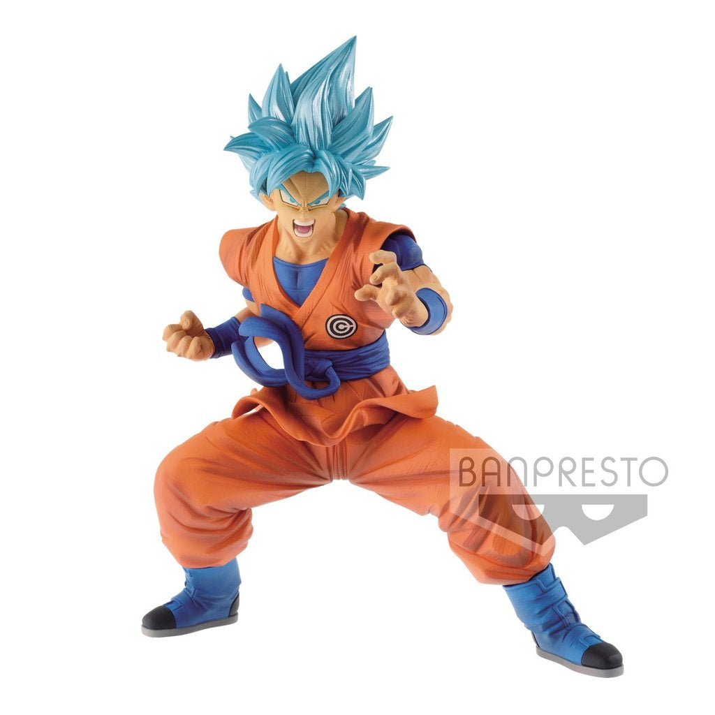 Banpresto Trascendence Art Vol1 Son Goku SS Blue-Figuras-BANPRESTO-Akibara Xpress
