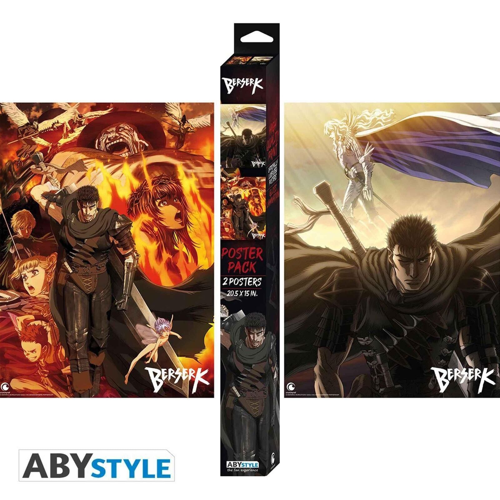 BERSERK - Boxed Poster Set (15x20" posters)-Poster-ABYSTYLE-Akibara Xpress