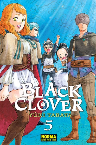 BLACK CLOVER 5 EUROPA-Mangas Españoles-NORMA-Akibara Xpress