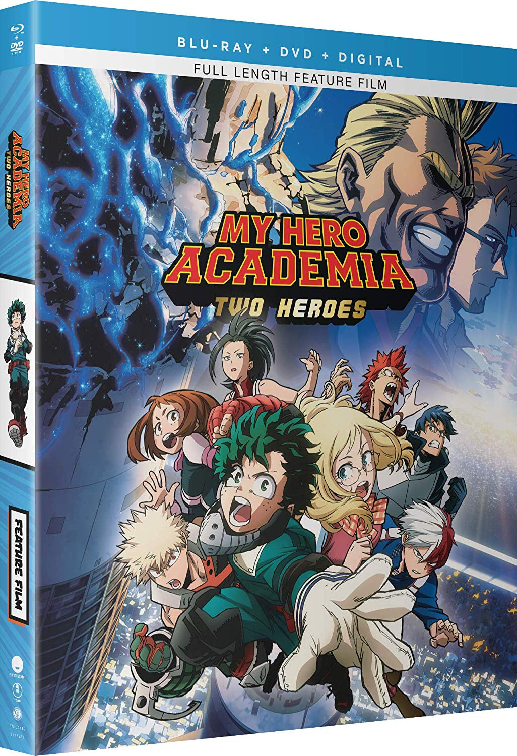 Blue ray - My hero Academia :Two Heroes-Peliculas-funimation films-Akibara Xpress