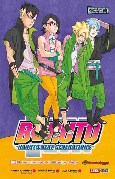 BORUTO N.11-Mangas Panini-PANINI-Akibara Xpress