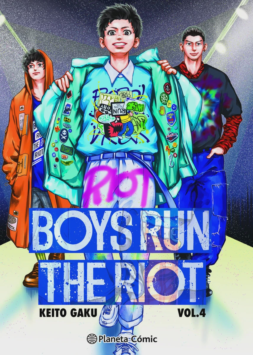 BOYS RUN THE RIOT N.4-MANGAS NACIONALES-PLANETA COMIC MEXICO-Akibara Xpress