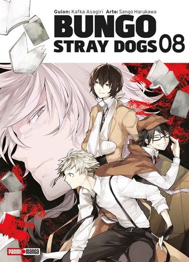 BUNGOU STRAY DOGS N.8-Mangas Panini-PANINI-Akibara Xpress