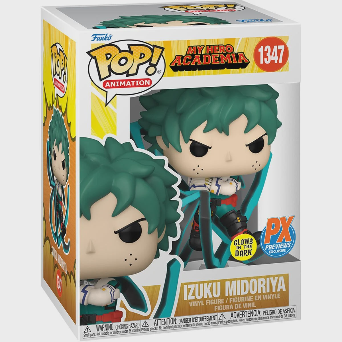 FUNKO IZUKU MIDORIYA GLOW IN THE DARK 1347