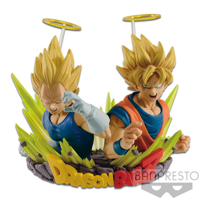 Banpresto Dragon Ball Z FIGURATION GOGETA VOL 2 Super Saiyan Son Goku+Vegeta