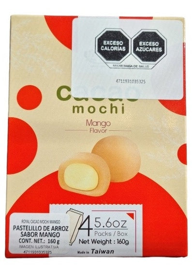 Cacao Mochi Sabor Mango 40g Individual-Alimentos-Pockys-Akibara Xpress