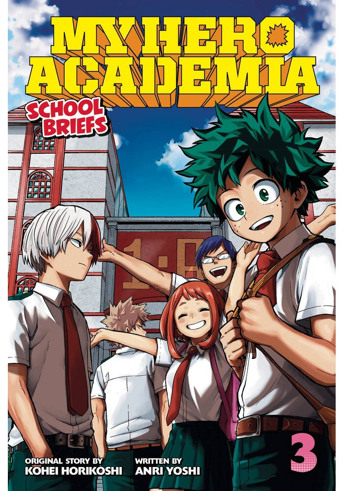 MY HERO ACADEMIA SCHOOL BRIEFS 3 NOVELA INGLES