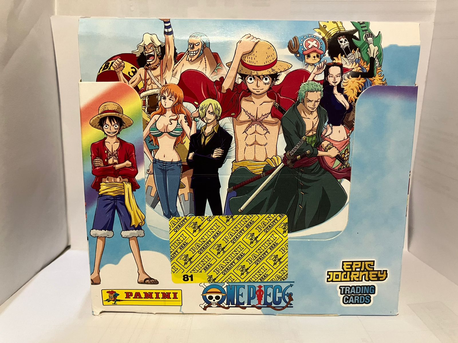 CAJA CON 50 SOBRES ONE PIECE 2022 TC-Albums-PANINI-Akibara Xpress