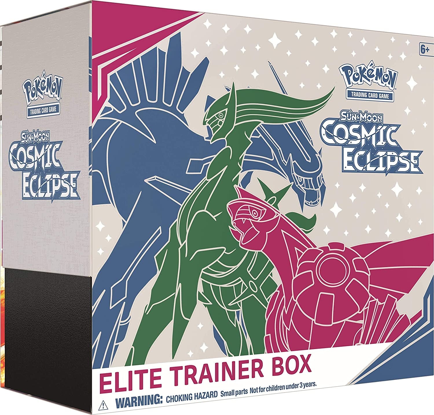 CAJA DE ENTRENADOR ELITE ECLIPSE COSMICO SOL Y LUNA-TCG-PANINI ETC-Akibara Xpress