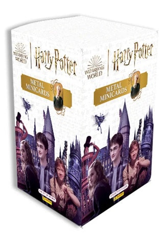 Caja con 25 sobres Harry Potter Metal Cards