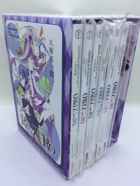 CAJA PARA MANGAS RE ZERO-Cajas Panini-PANINI-Akibara Xpress