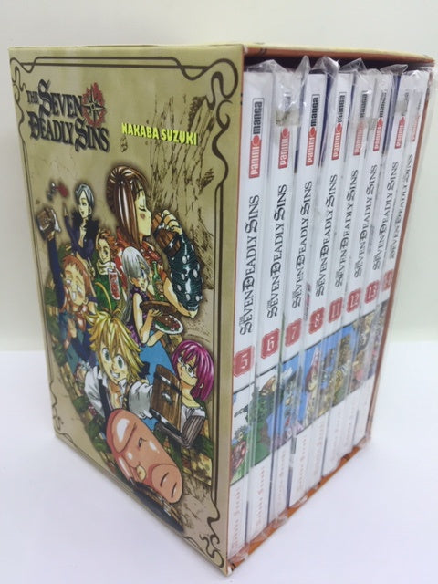 CAJA PARA MANGAS SEVEN DEADLY MELIODAS-Cajas Panini-PANINI ETC-Akibara Xpress
