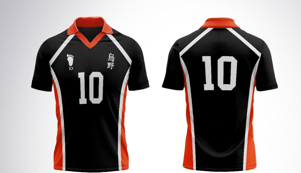 Camisa Licra Haikyu 10-Ropa-Black Widow-Akibara Xpress