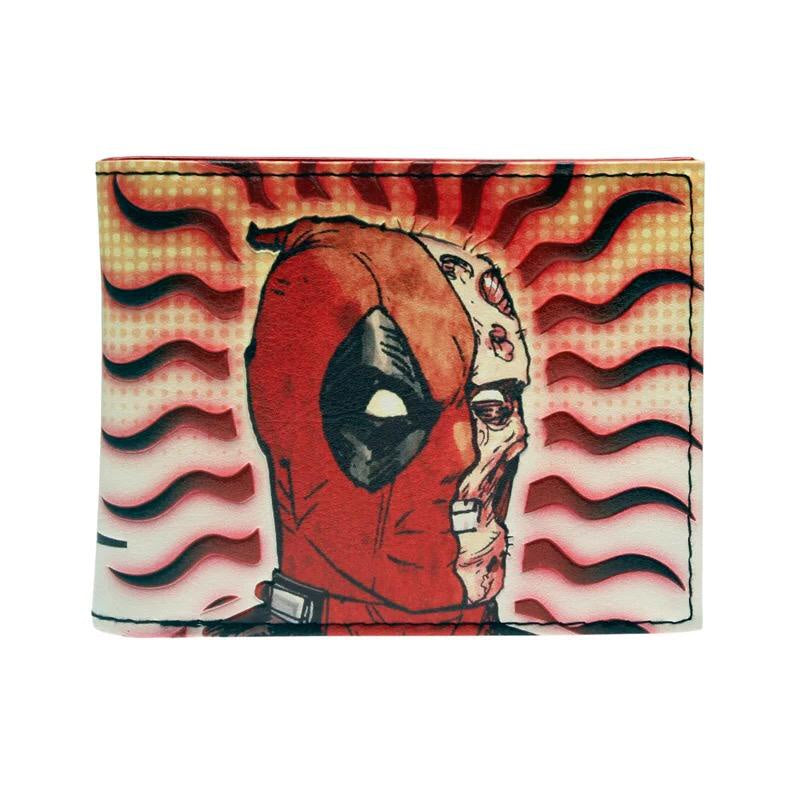 Cartera Deadpool Media Cara-Carteras-Carteras-Akibara Xpress