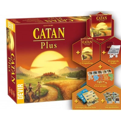 CATAN PLUS-Juegos De Mesa-Juegos de Mesa-Akibara Xpress