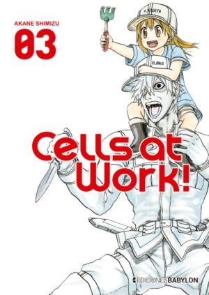 CELLS AT WORK! 03 EUROPA-Mangas Españoles-EDICIONES BABYLON-Akibara Xpress