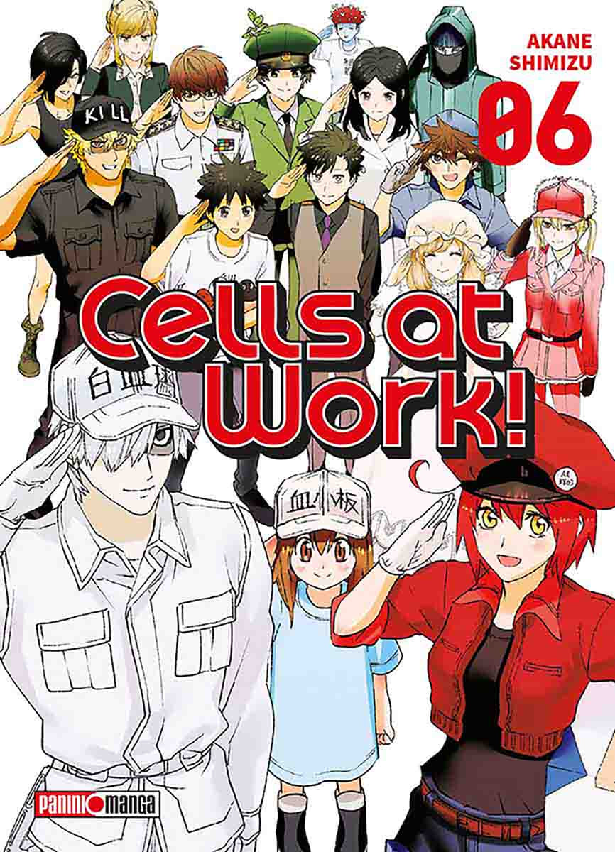 CELLS AT WORK N.6-Mangas Panini-PANINI-Akibara Xpress