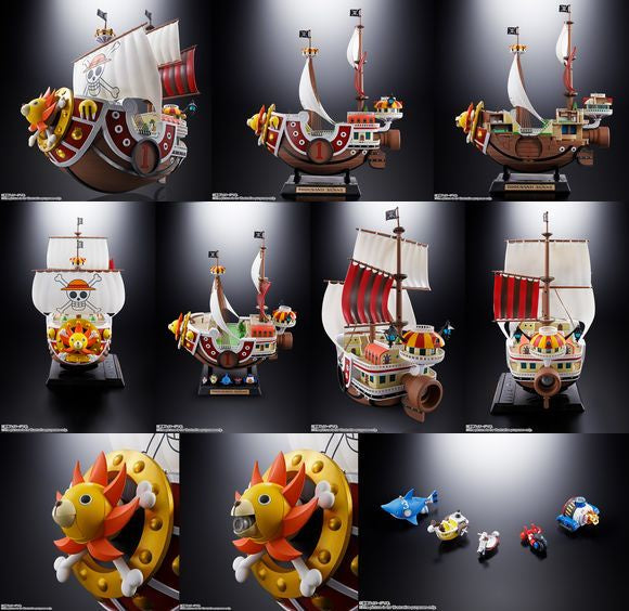 CHOGOKIN THOUSAND SUNNY-Figuras-BANDAI-Akibara Xpress