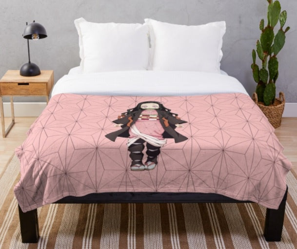 Colcha Demon Slayer Nezuko-Peluches-Peluches-Akibara Xpress