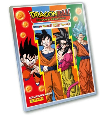 COLECCIONADOR + 2 SOBRES DRAGON BALL UNIVERSAL COLLECTION TC