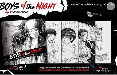 Comic Boys of the Night-MANGAS NACIONALES-Doki Doki Books-Akibara Xpress