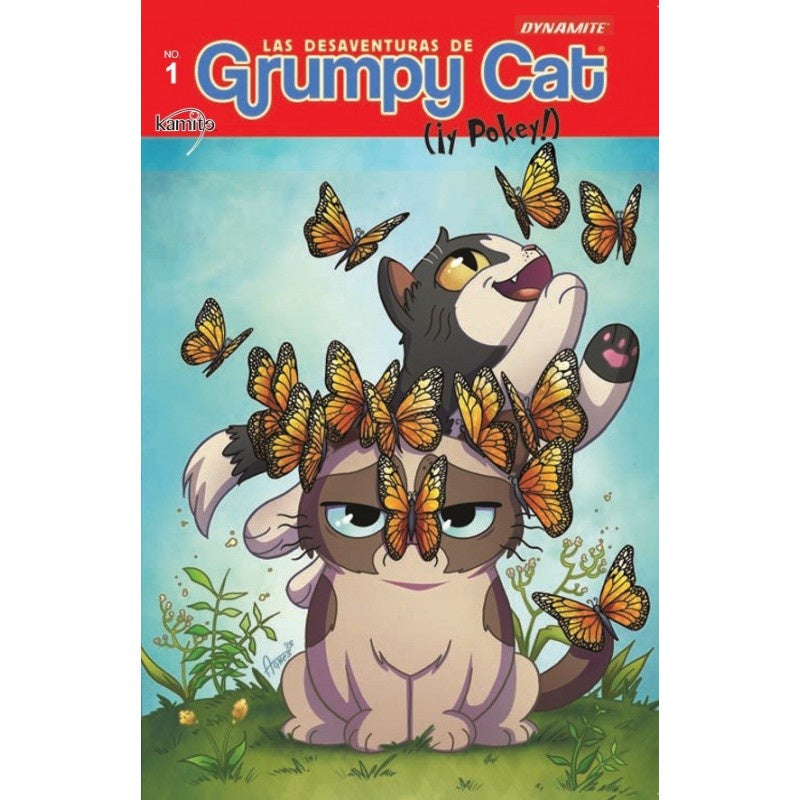 COMIC GRUMPY CAT N.1-B-Mangas Kamite-KAMITE-Akibara Xpress