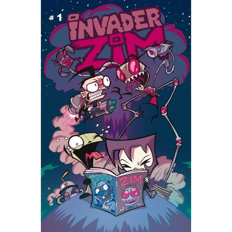 COMIC INVADER ZIM N.1-G-Mangas Kamite-Comic Kamite-Akibara Xpress