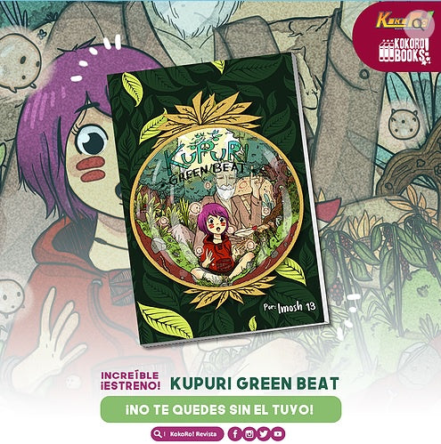 Comic Kupuri Green Beat-MANGAS NACIONALES-Doki Doki Books-Akibara Xpress