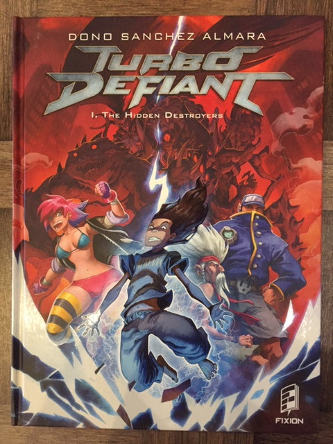 COMIC TURBO DEFIANT VOL.1 THE HIDDEN DESTROYERS-MANGAS NACIONALES-FIXION NARRADORES-Akibara Xpress