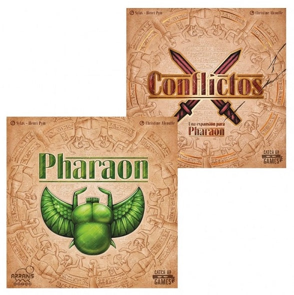 Pharaon + Conflictos (pack de 2 cajas: juego base + expansiÃ³n)