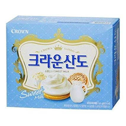 Crown Sando Sweet MIlk 1pza-Alimentos-Dulces Japoneses-Akibara Xpress
