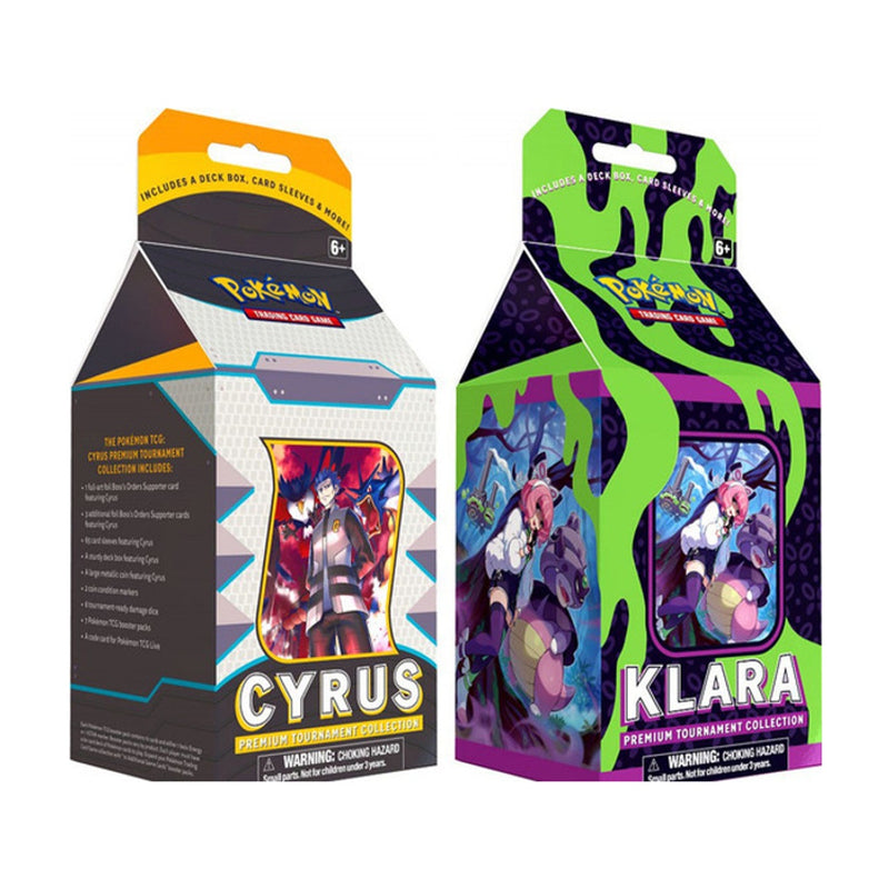 POKEMON TCG CYRUS AND KLARA PREMIUM TOURNAMENT COLLECTIONS