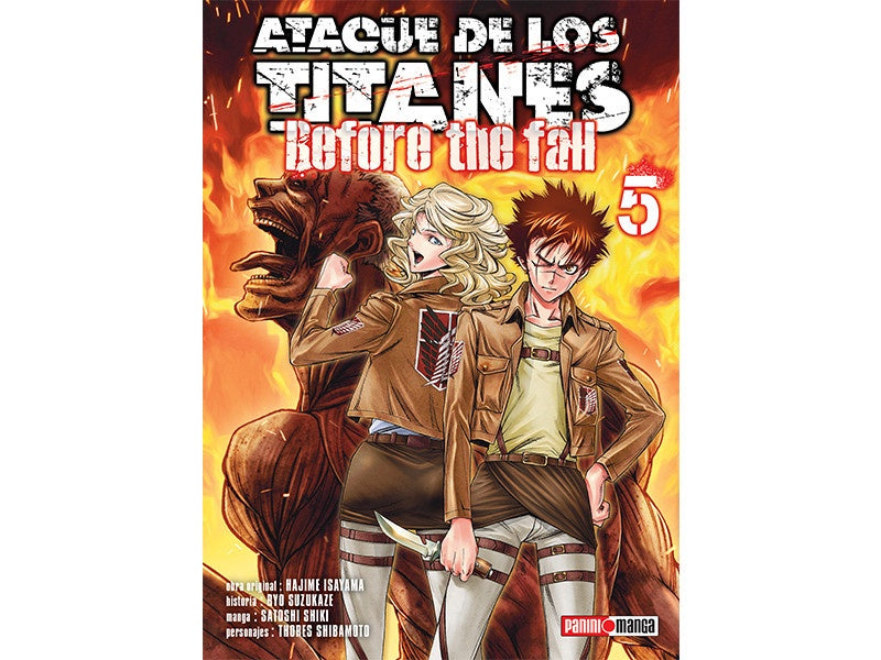 ATTACK ON TITAN BEFORE THE FALL N.5
