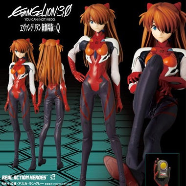 Medicom Evangelion 3.0 You Can (Not) Redo Asuka Langley Real Heroes Action Figure