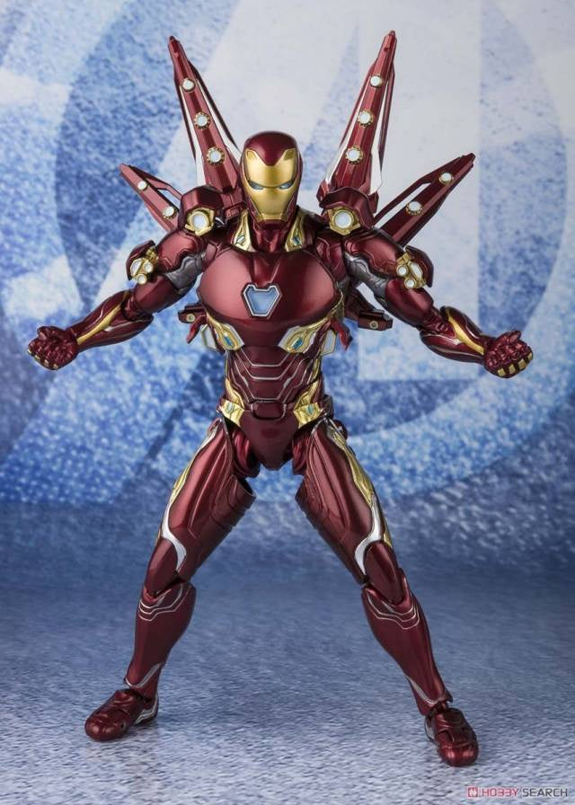 SH Figuarts Iron Man Mark L With Nano Weapon Set 2 Avengers End Game