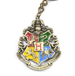 HARRY POTTER - Hogwarts Crest Metal Keychain