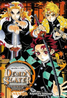DEMON SLAYER CUADERNO PARA COLOREAR N.3-Mangas Panini-PANINI-Akibara Xpress