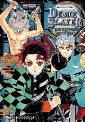 DEMON SLAYER CUADERNO PARA COLOREAR N.4-Mangas Panini-PANINI-Akibara Xpress