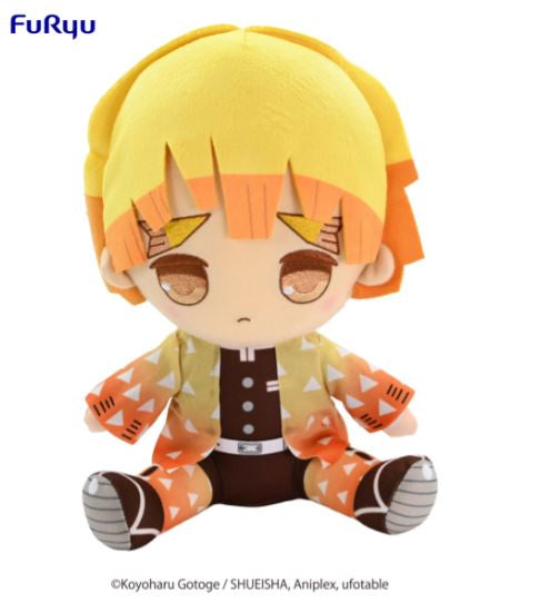 Demon Slayer: Kimetsu no Yaiba BIG Plush ToyAgatsuma Zenitsu-Peluches-FURYU-Akibara Xpress