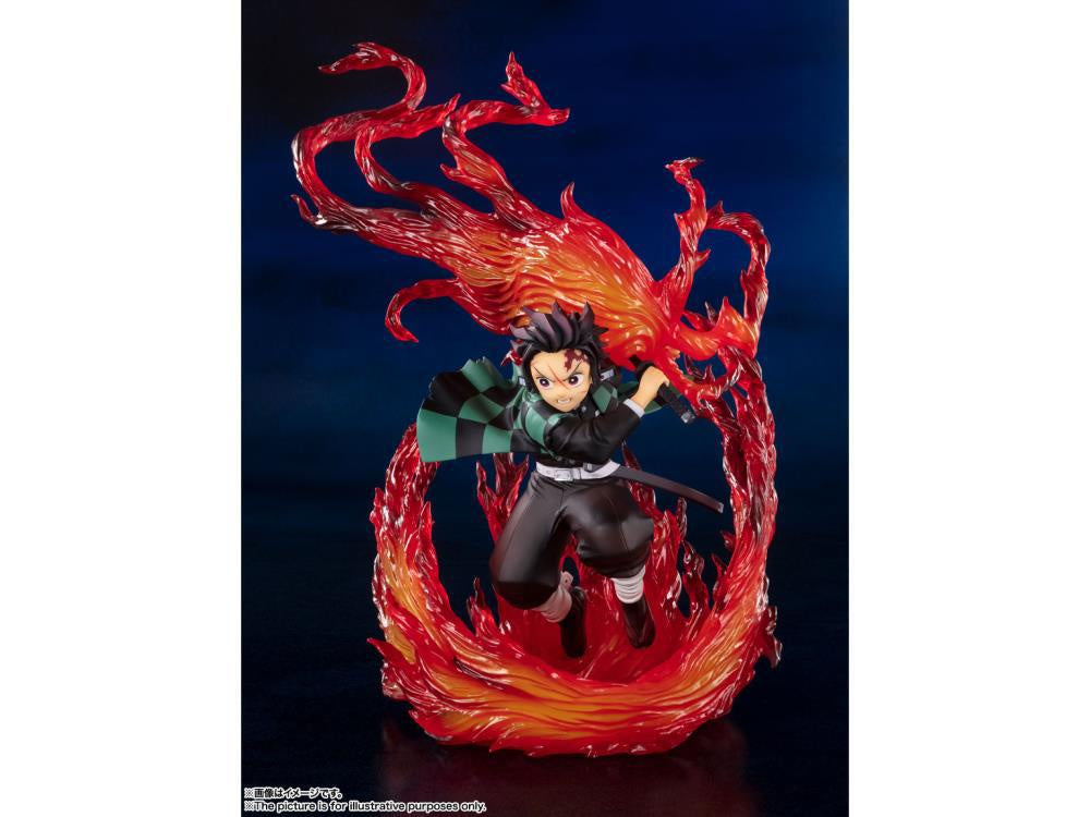 Demon Slayer: Kimetsu no Yaiba FiguartsZERO Kamado Tanjiro (Hinokami Kagura)-Figuras-DAM-Akibara Xpress