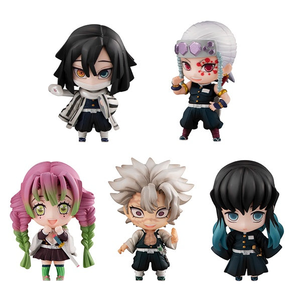 DEMON SLAYER TANJIRO & THE HASHIRAS MASCOT SET B-Figuras-MEGAHOUSE-Akibara Xpress
