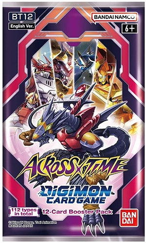 DigimonCard Game- Across X Time Booster (Inglés)-TCG-Coqui Hobby-Akibara Xpress