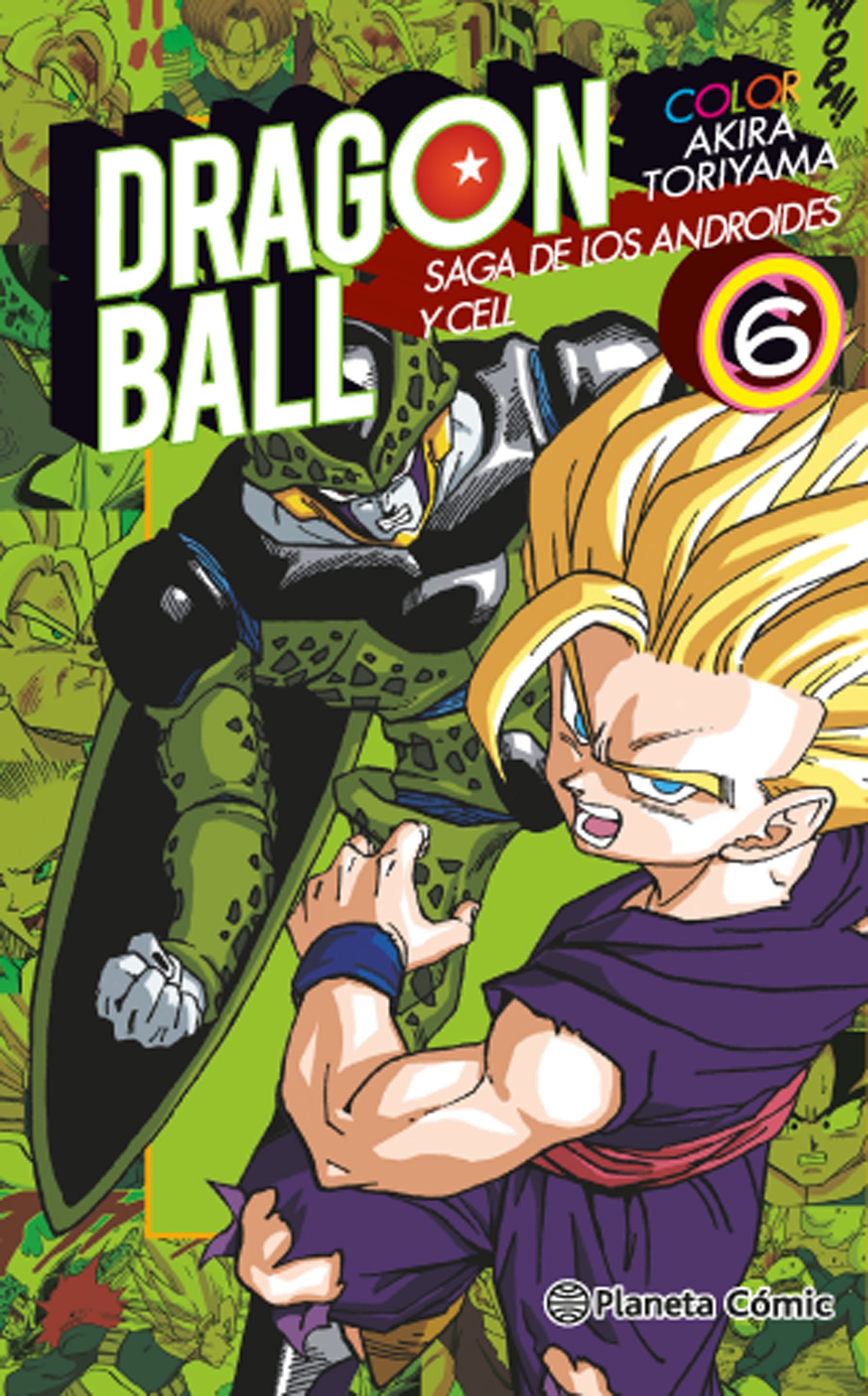 DRAGON BALL COLOR CELL 6 EUROPA-Mangas Españoles-PLANETA COMIC-Akibara Xpress