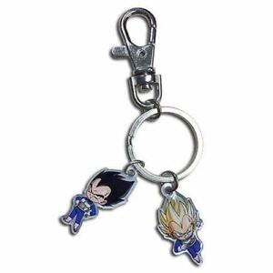 Dragon Ball Super Vegeta Metal Key Chain-Llaveros-Llaveros-Akibara Xpress