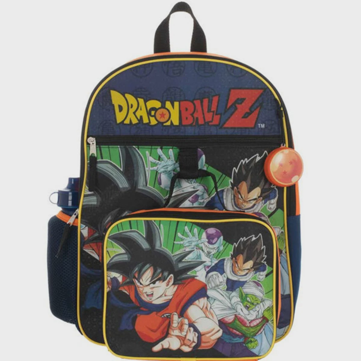Dragon Ball Z 5-Piece Backpack Set-Mochilas/Loncheras-BIOWORLD-Akibara Xpress